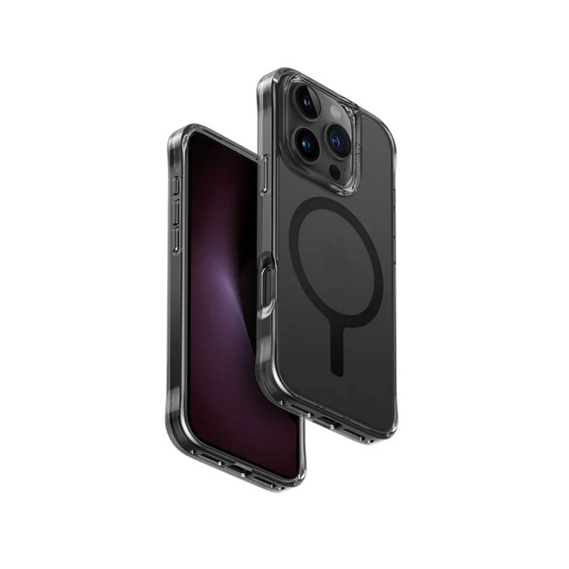 Uniq Lifepro Xtreme Iphone 16 Pro Max Cover Mobile Case With Magsafe  - Frost Smoke - أكسسوار